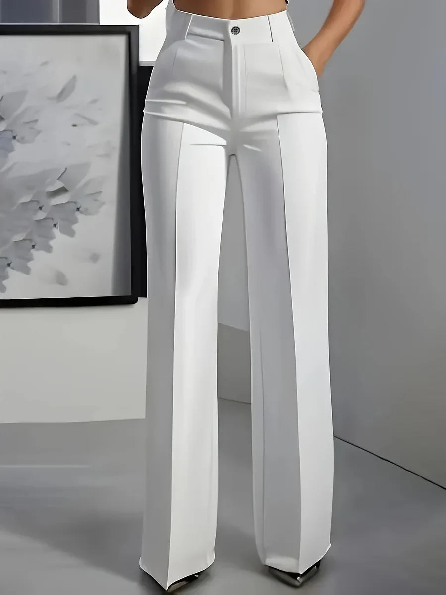Women's Pants | High Waist Stretch, Elegant Tailored Fit