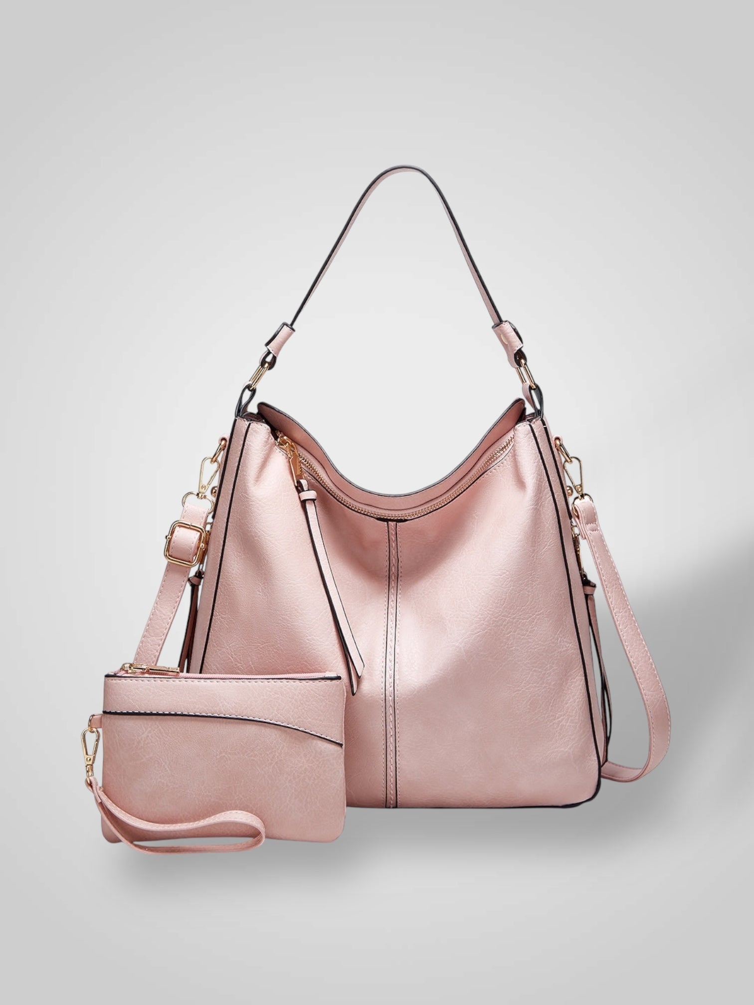 Women's Shoulder Bag | Structured Organizer | Multi-Compartment