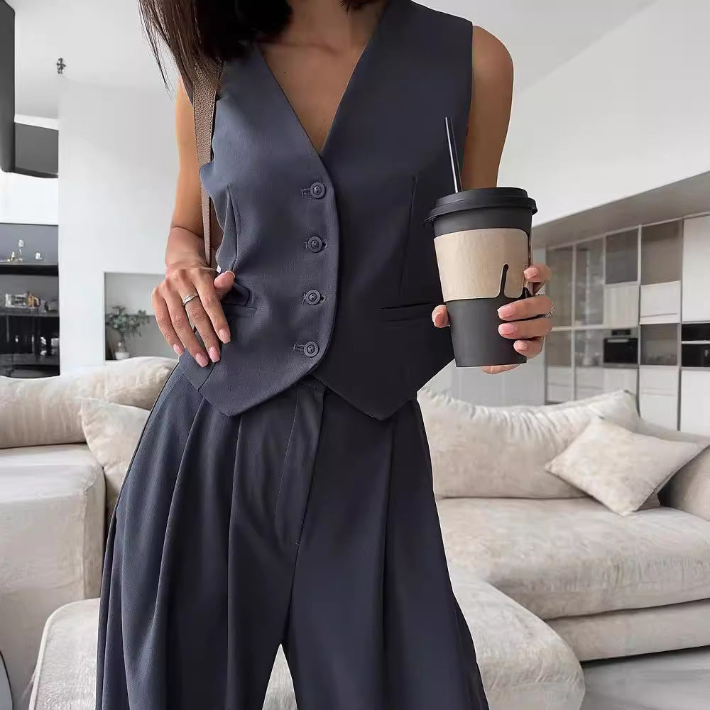 Women's Vest | Formal Business Casual, Breathable Fabric