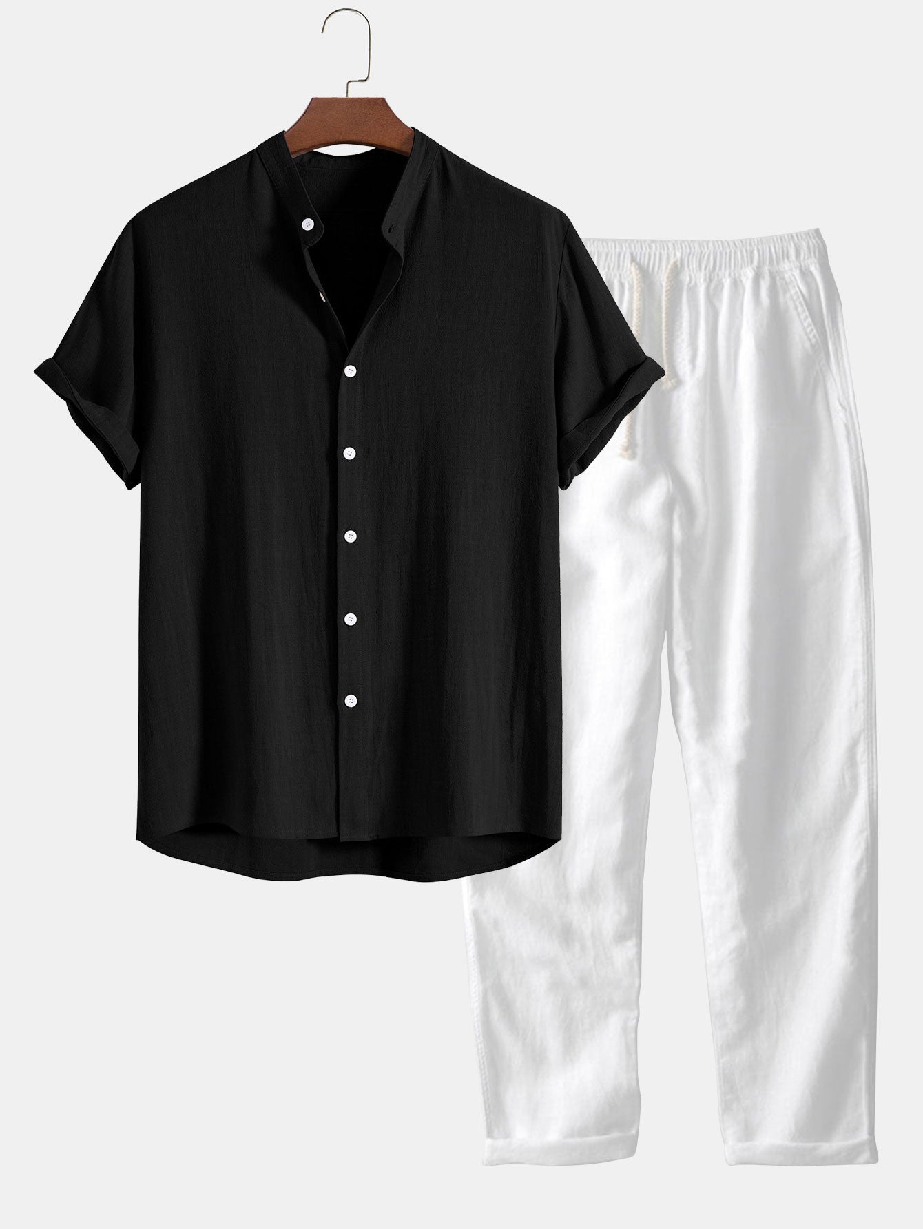 Men's Summer Set | Relaxed Fit | Navy, Beige, Black