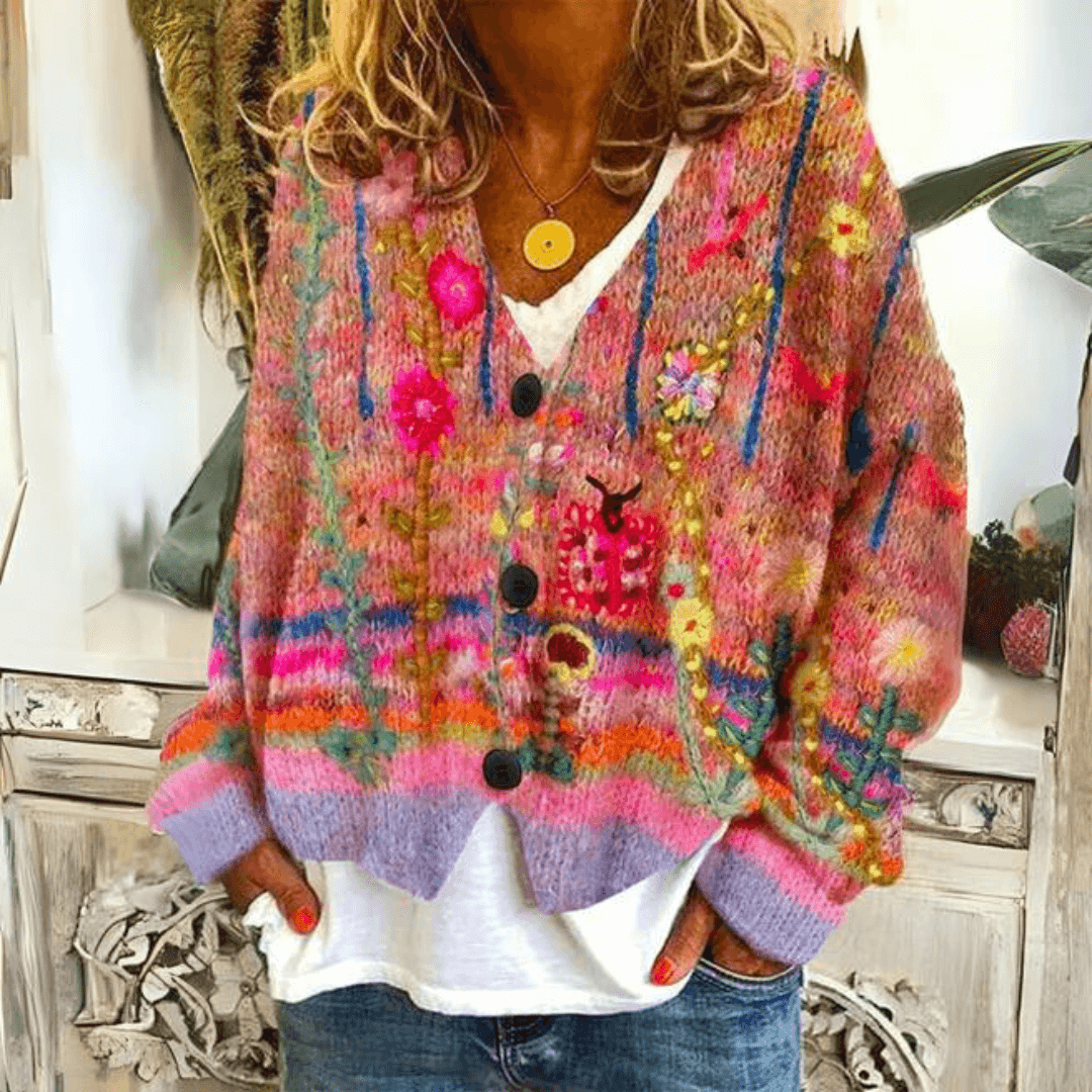 Women knit cardigan open front relaxed fit lightweight layering