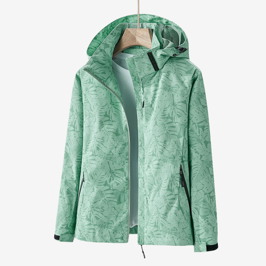 Women's Waterproof Windbreaker Jacket | Hooded, Lightweight