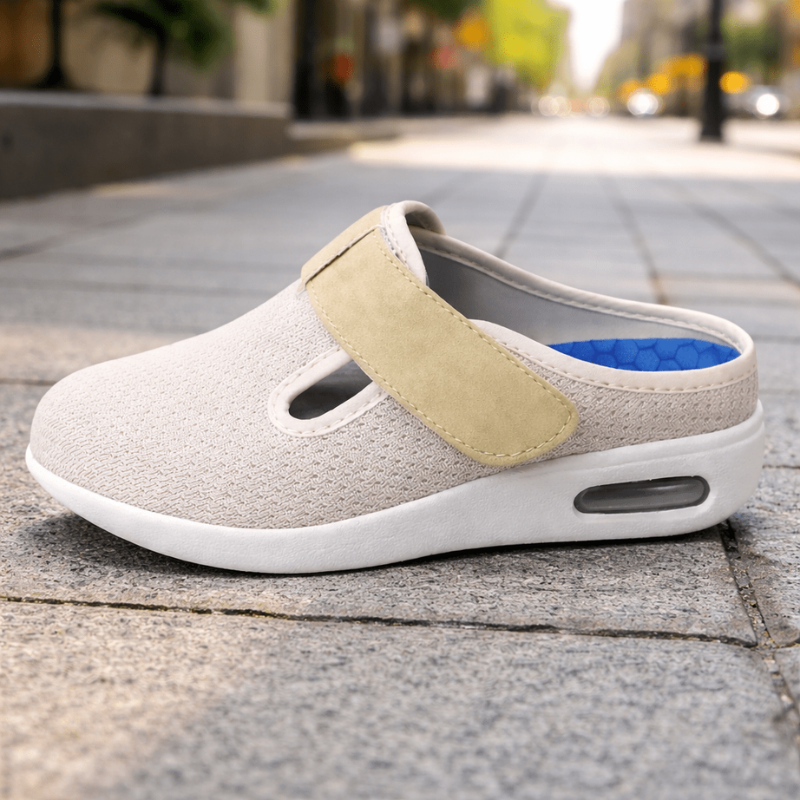 Extra Wide Slippers | Unisex, Adjustable Fit | Orthopaedic for Swollen Feet