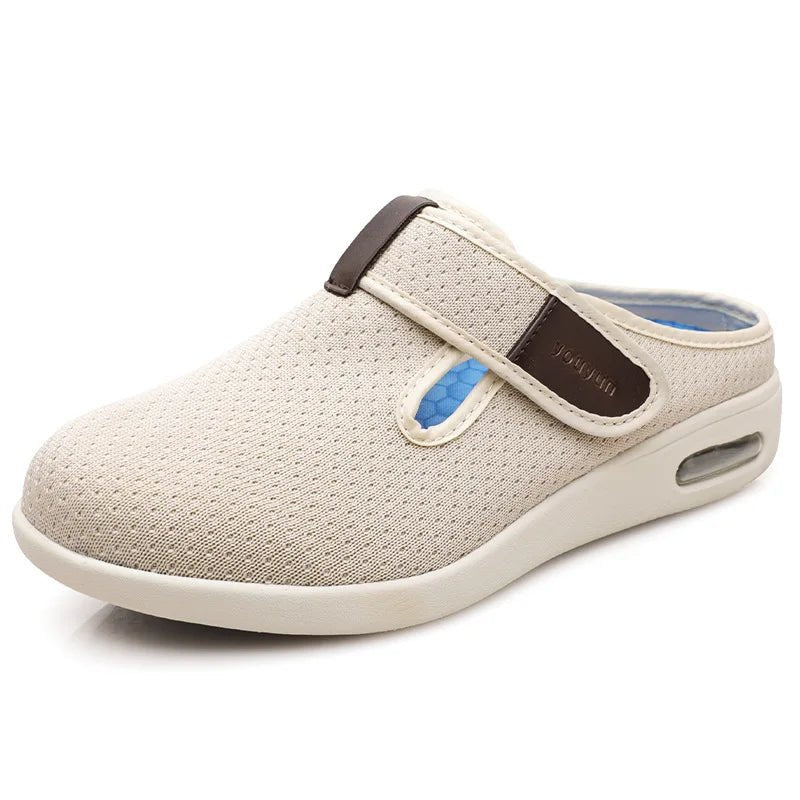 Extra Wide Slippers | Unisex, Adjustable Fit | Orthopaedic for Swollen Feet