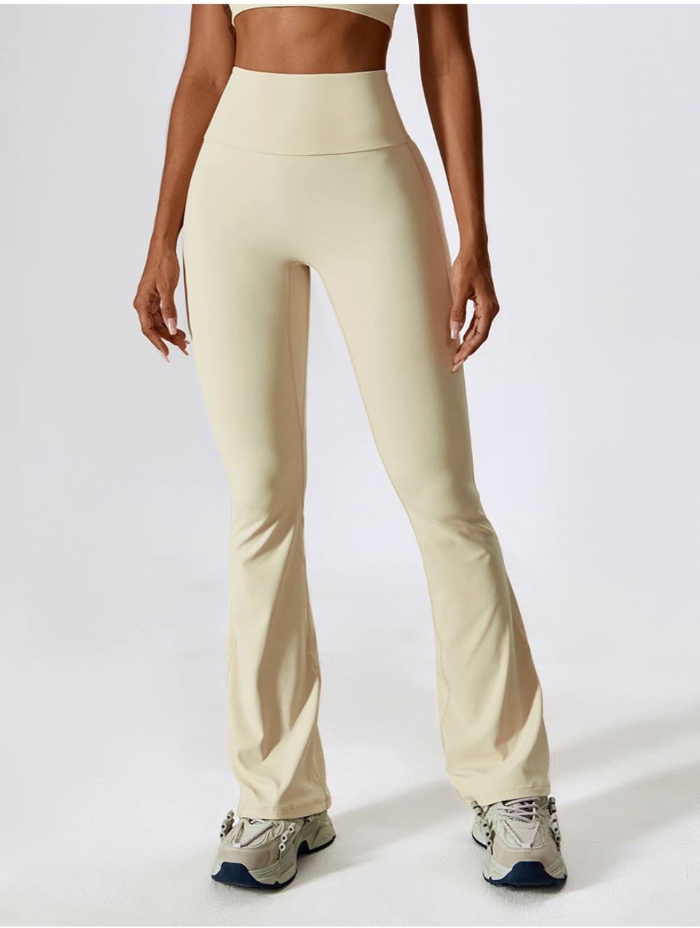 Flare Leggings | High Waisted | Sculpting, Stretch Fit