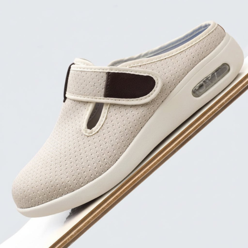 Extra Wide Slippers | Unisex, Adjustable Fit | Orthopaedic for Swollen Feet