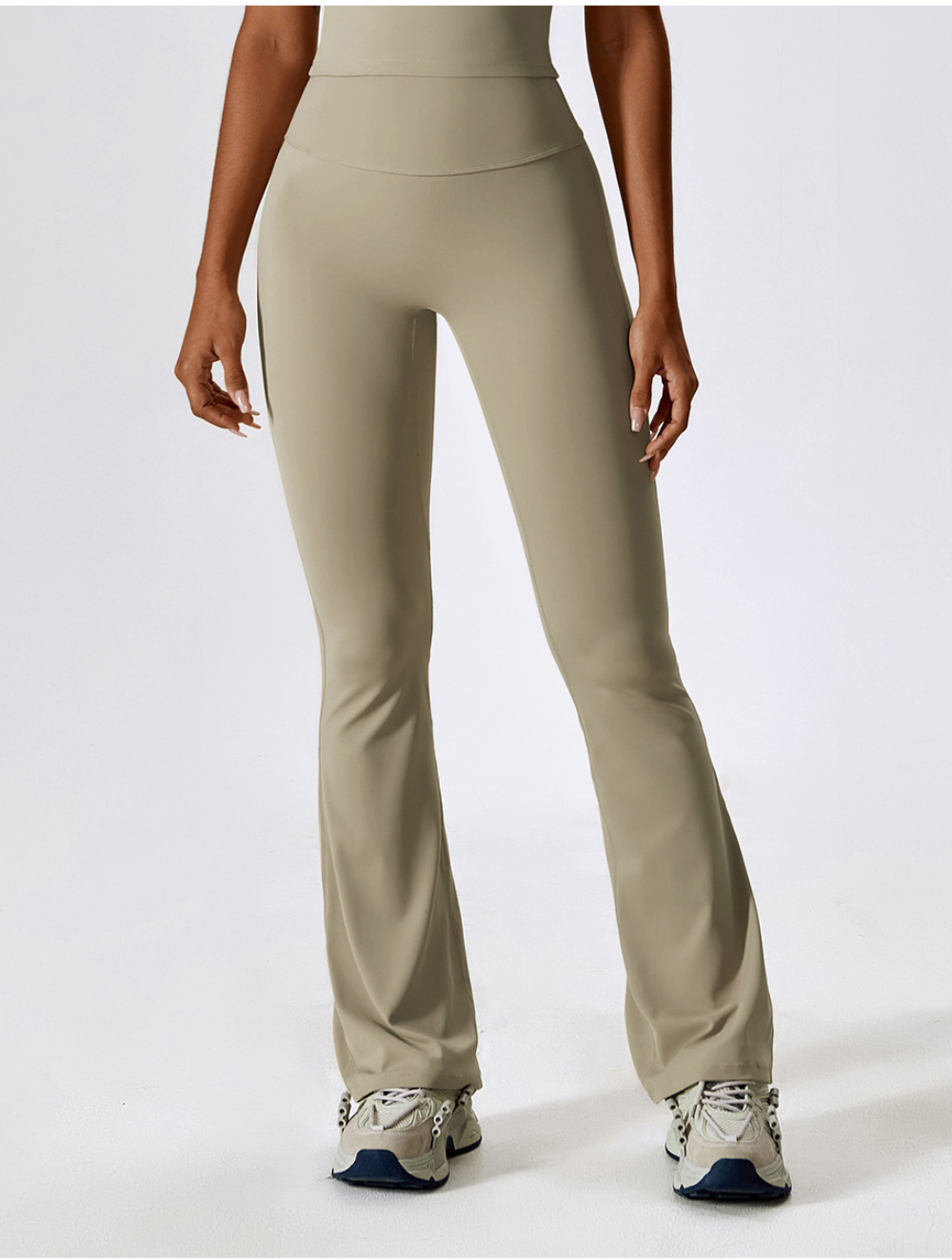 Flare Leggings | High Waisted | Sculpting, Stretch Fit