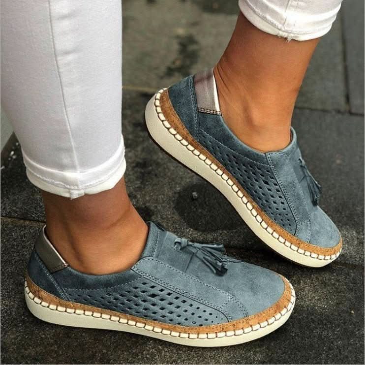 Women's Slip On Walking Shoes | Cushioned, Breathable Support