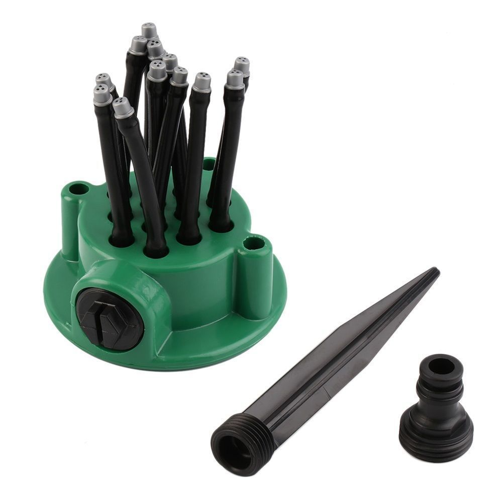 Liora | 12-in-1 garden watering system with 360° rotating sprinkler