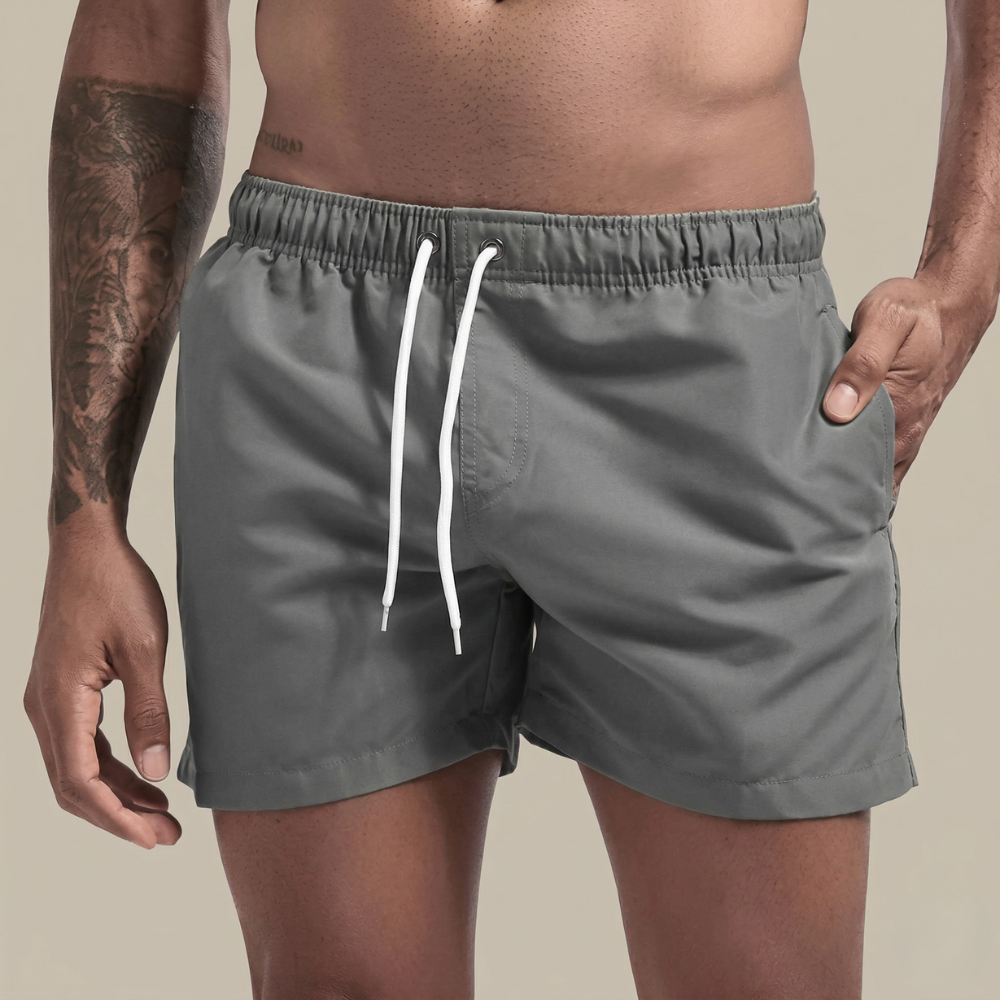 Premium Men's Quick Dry Swim Shorts | Basic, Comfortable, Fast-Drying