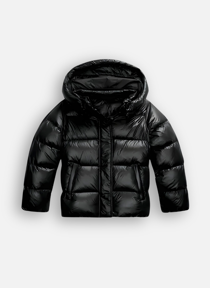 Women slim fit insulated puffer jacket lightweight winter coat