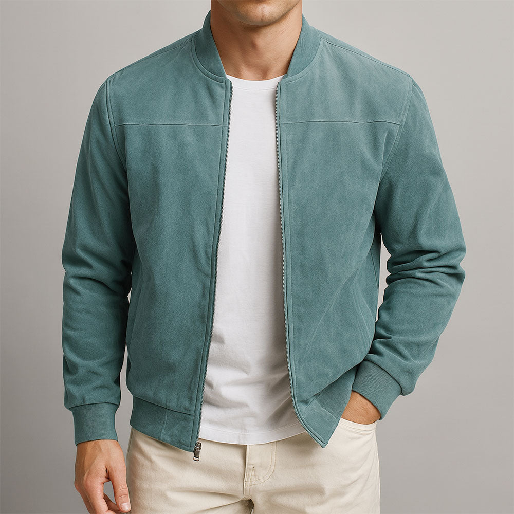 Men Bomber Jacket Lightweight Breathable