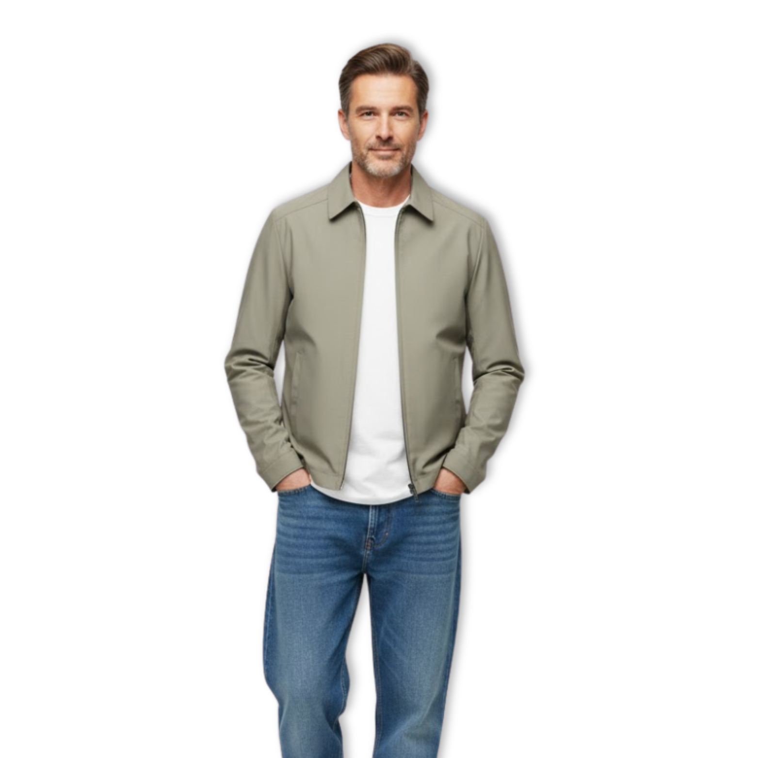 Men's Jacket | Relaxed Fit, Breathable | Casual to Business