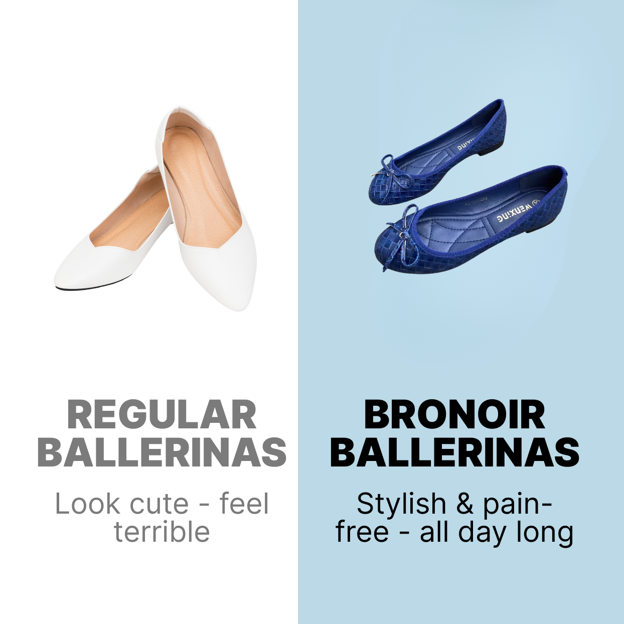 Ballerina Flats | Women's Barefoot Shoes, Supportive Daily Wear