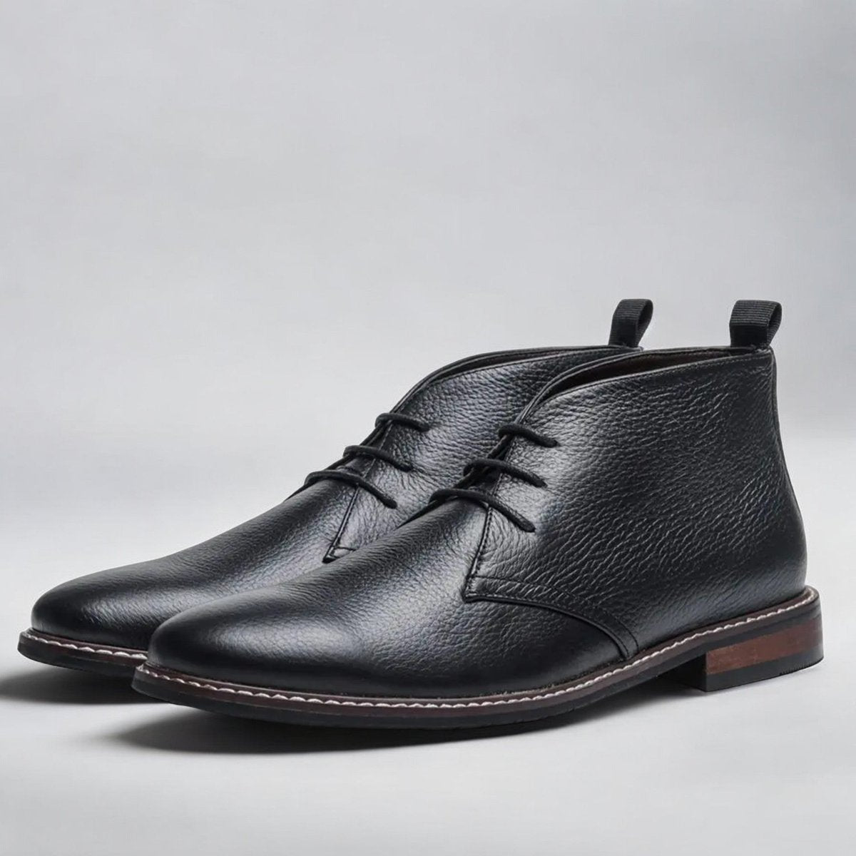 Men's Ankle Boots | Lace-Up, Synthetic Leather