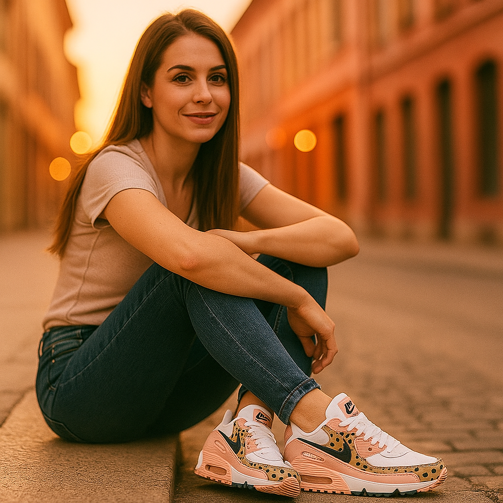 Women's Shoes | Leopard Pink | Breathable, Comfortable