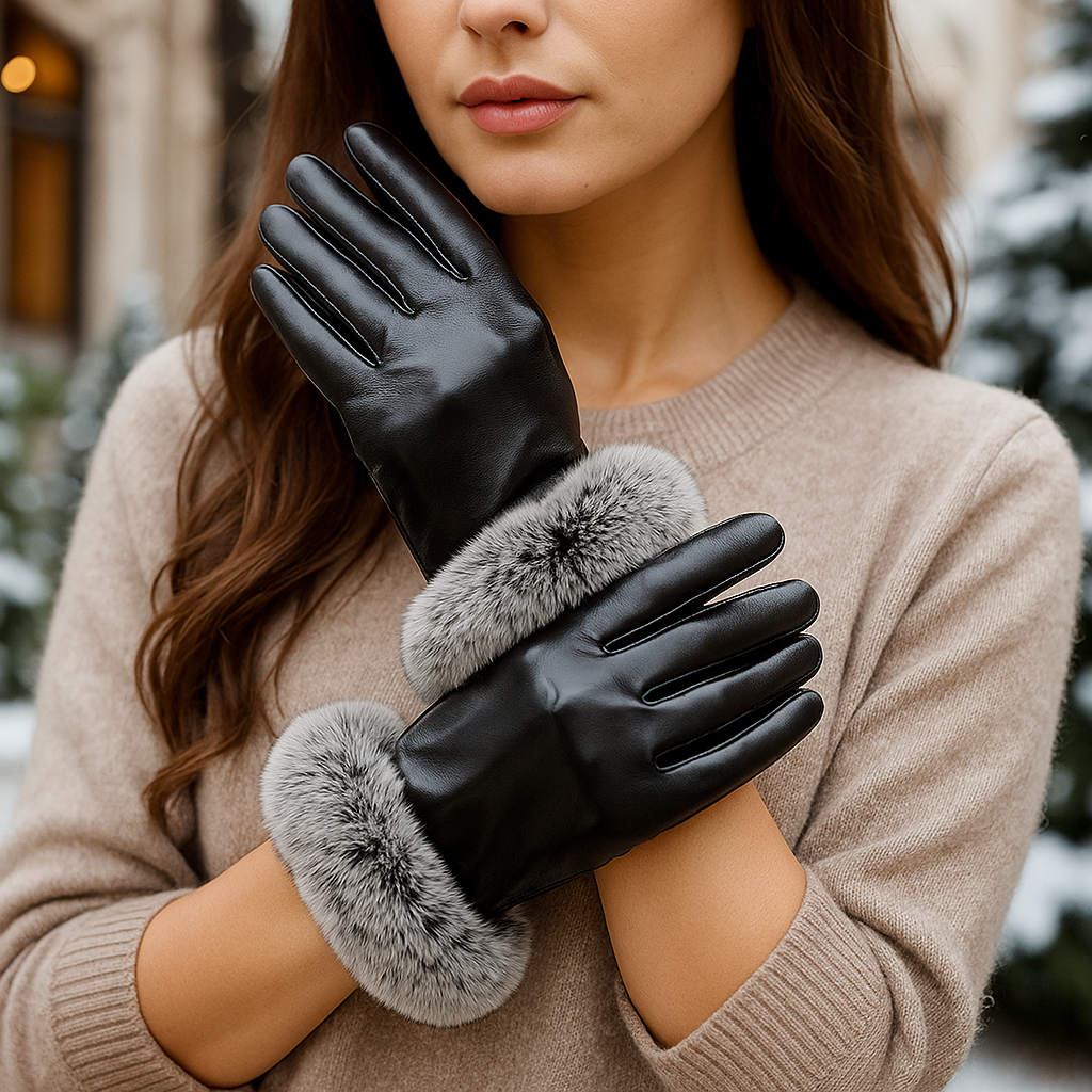 Winter Gloves | Women’s Soft Thermal | Elegant Warm Comfort Fit