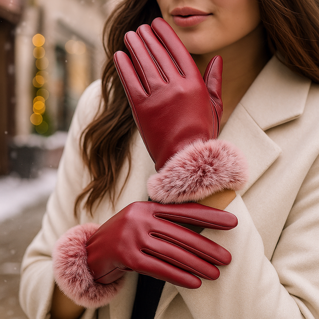 Winter Gloves | Women’s Soft Thermal | Elegant Warm Comfort Fit