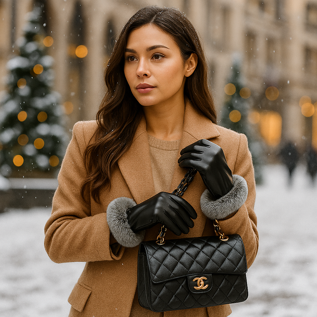 Winter Gloves | Women’s Soft Thermal | Elegant Warm Comfort Fit