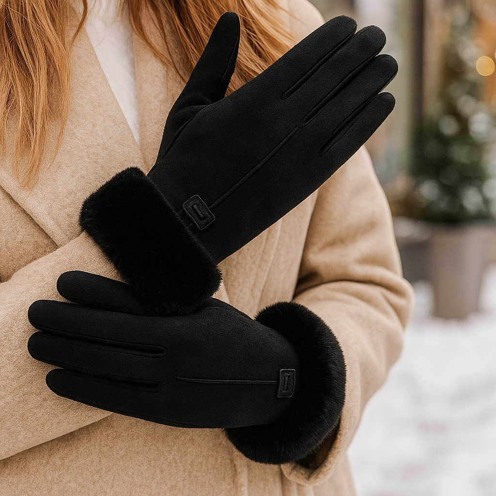 Winter Gloves | Women’s Soft Lined | Thermal Warm Comfort Fit