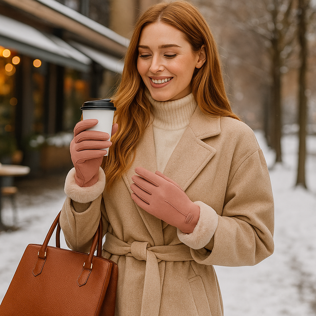 Winter Gloves | Women’s Soft Lined | Thermal Warm Comfort Fit
