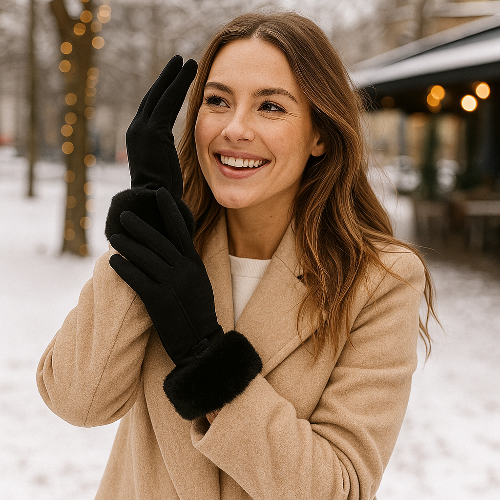 Winter Gloves | Women’s Soft Lined | Thermal Warm Comfort Fit