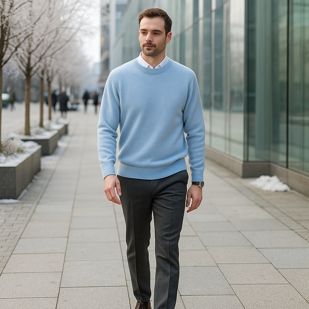 Men’s Premium Soft Lightweight Classic Sweater