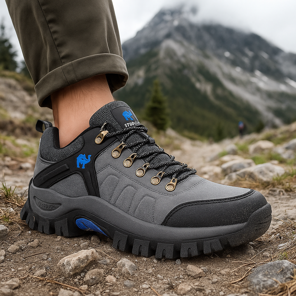 Men's Waterproof Mountain Hiking Shoes - Trekking - Trail Grip
