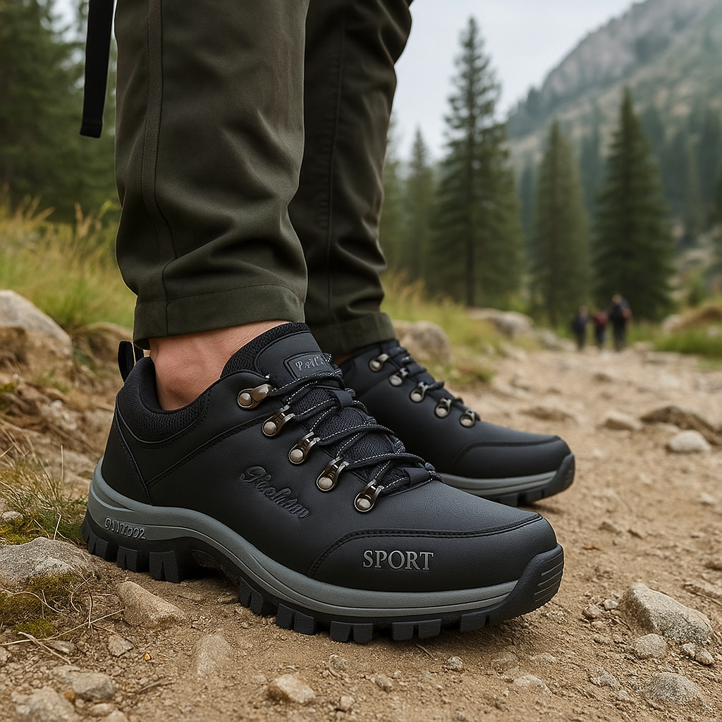 Men's Waterproof Trekking Trail Shoes - Lightweight - Superior Grip