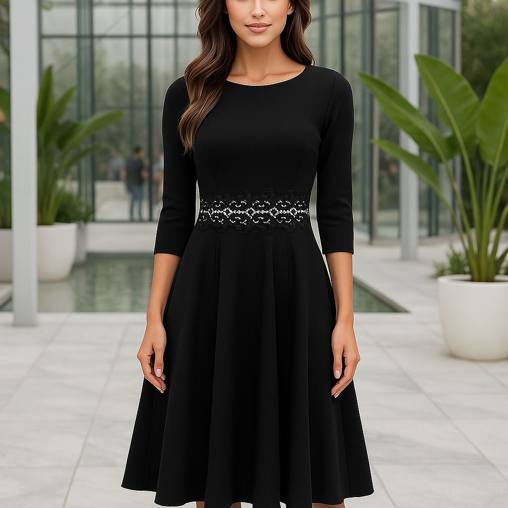 Midi Dress | Women's Elegant, Wedding Guest | Chic Evening Style