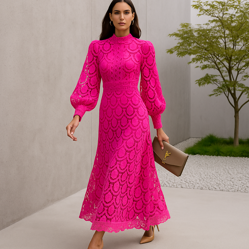 Evening Dress | Lace Design, Elegant Style | Formal Gown