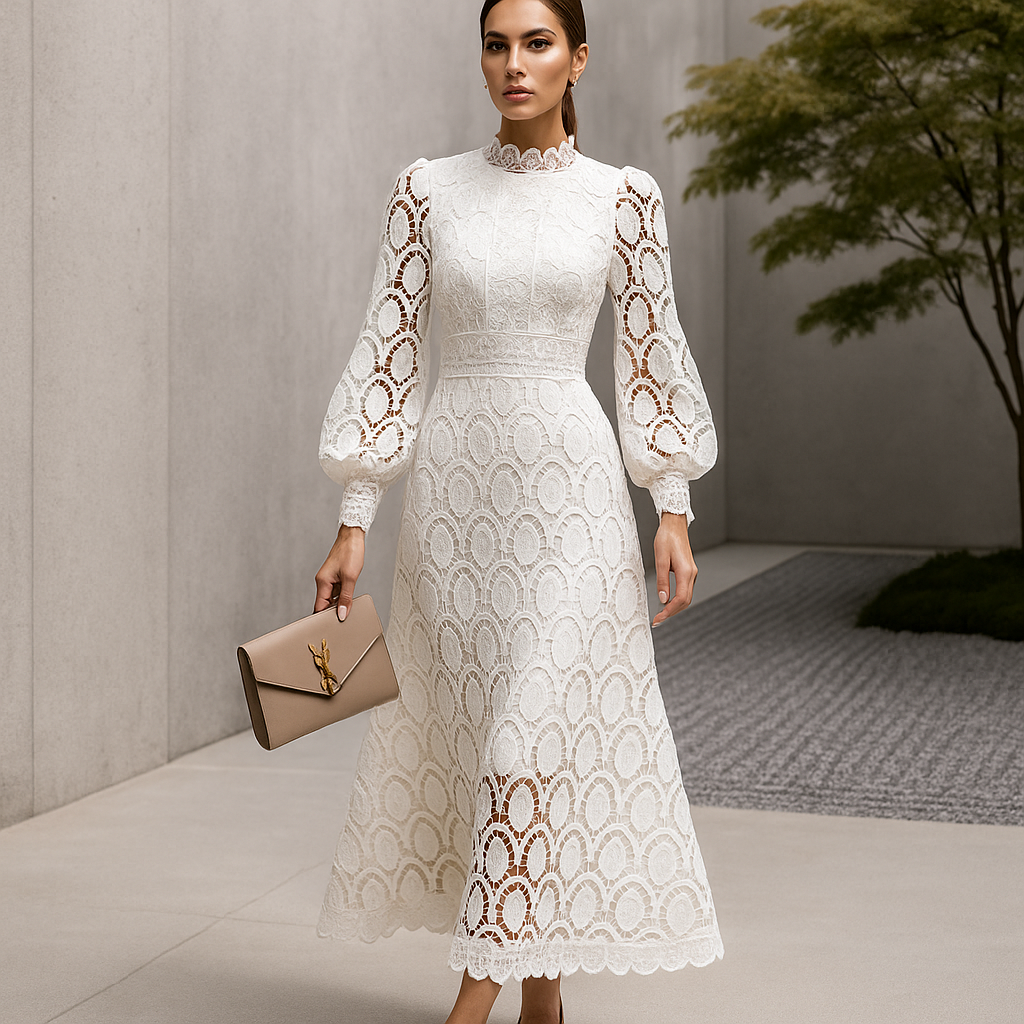 Evening Dress | Lace Design, Elegant Style | Formal Gown