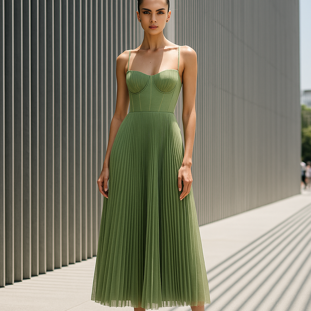 Evening Dress | Women's Slim Fit Strap Dress | Formal Gown