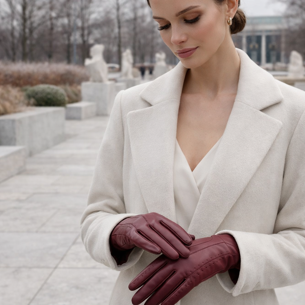 Velvet Luxe Touchscreen Winter Gloves