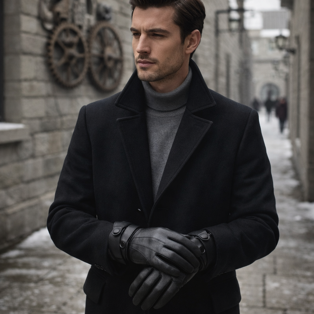 Prestige Royal Men’s Luxury Touchscreen Gloves