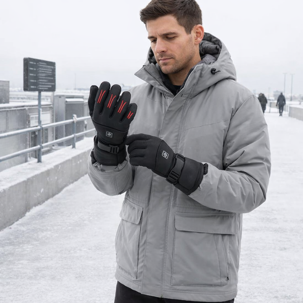 Winter Gloves | Waterproof Heated | Touchscreen Thermal Electric Warm