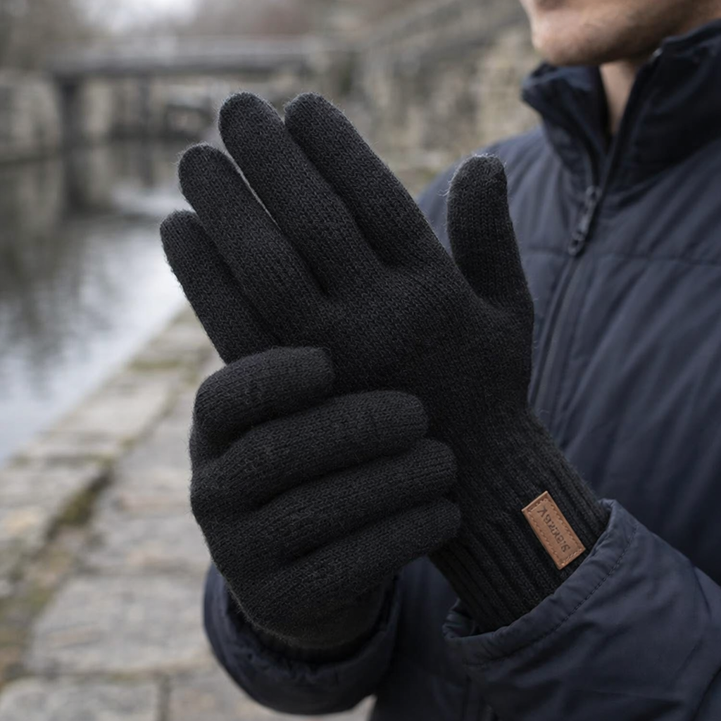 Winter Gloves | Knit Thermal | Touchscreen Stylish Warm Fit
