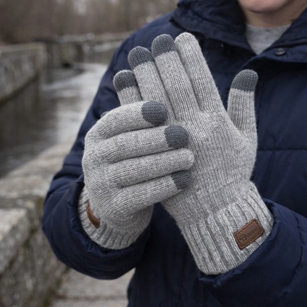 Winter Gloves | Knit Thermal | Touchscreen Stylish Warm Fit