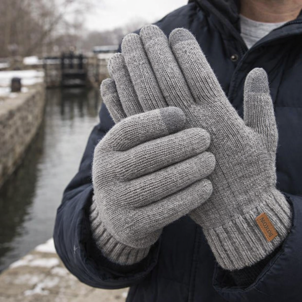 Winter Gloves | Knit Thermal | Touchscreen Stylish Warm Fit
