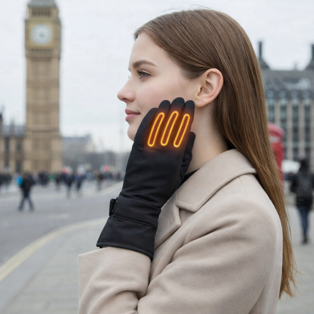 Winter Gloves | Waterproof Heated | Touchscreen Thermal Warm Fit