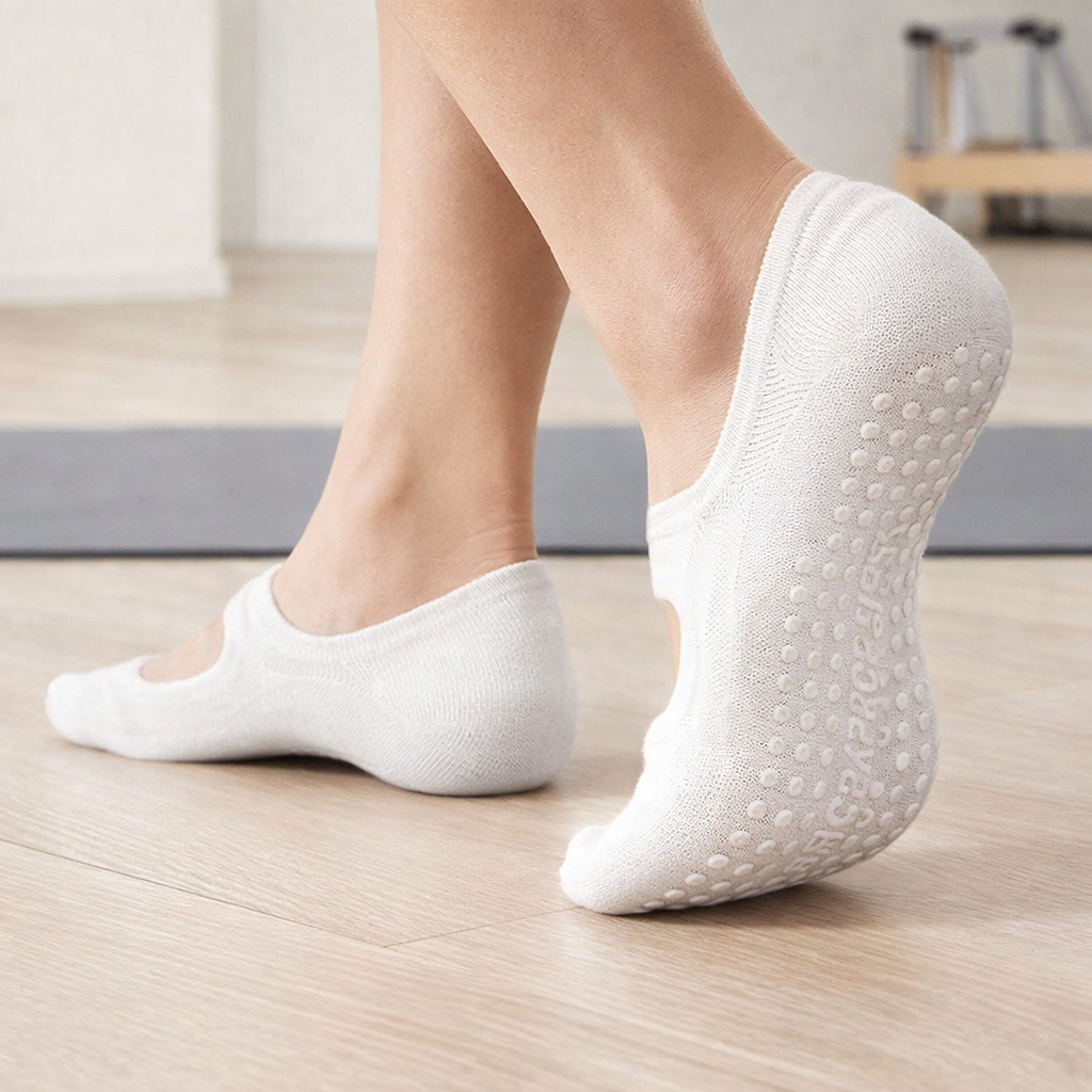 Grip Socks | Women Pilates Socks | Non Slip Stretch