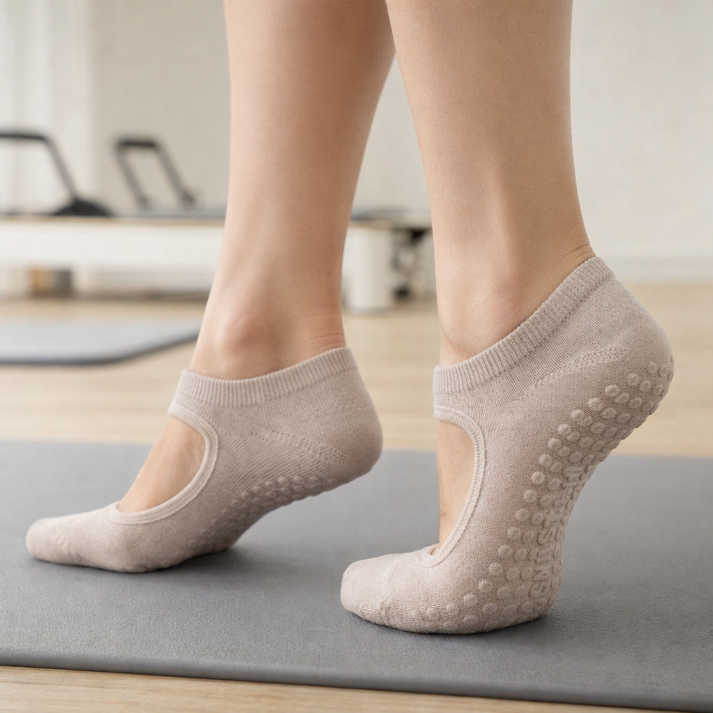 Grip Socks | Women Pilates Socks | Non Slip Stretch