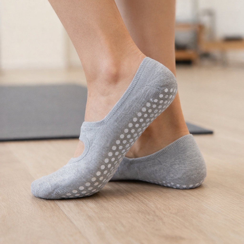 Grip Socks | Women Pilates Socks | Non Slip Stretch
