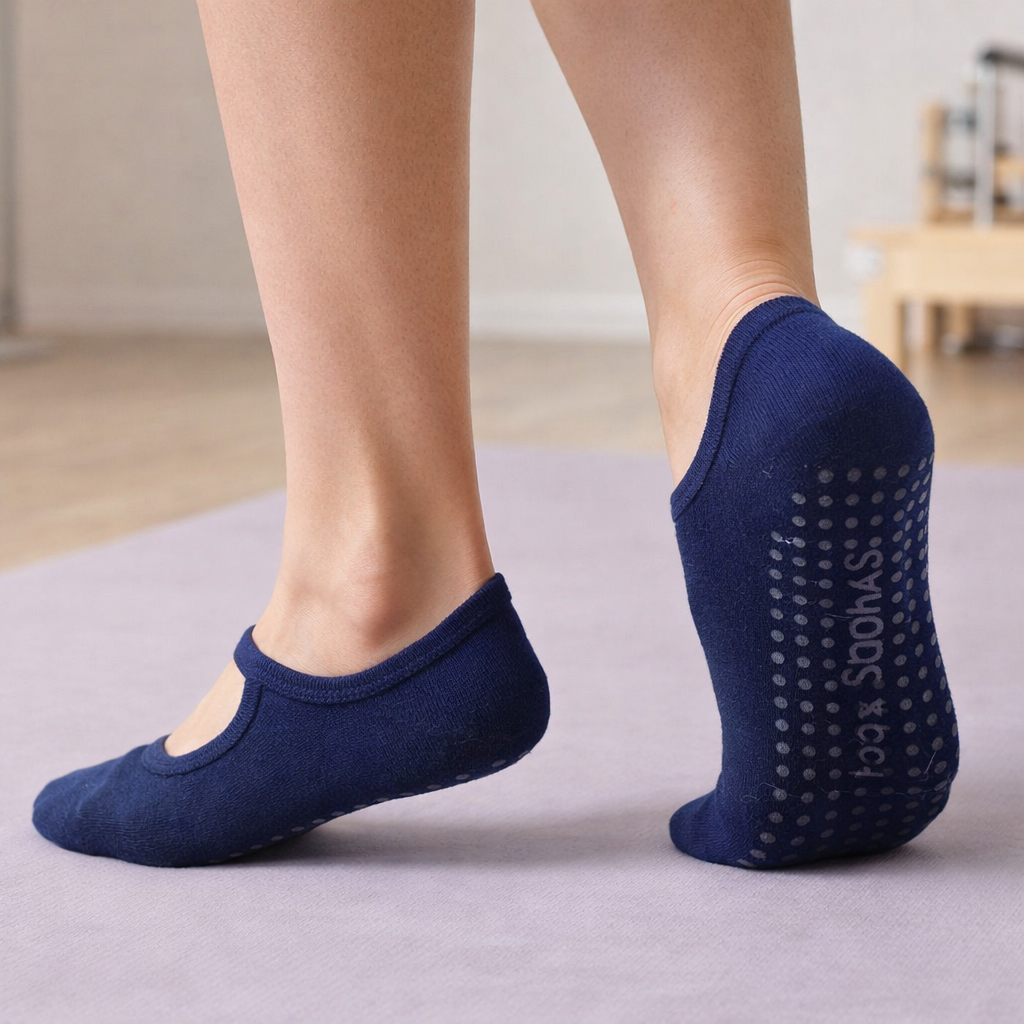 Grip Socks | Women Pilates Socks | Non Slip Stretch