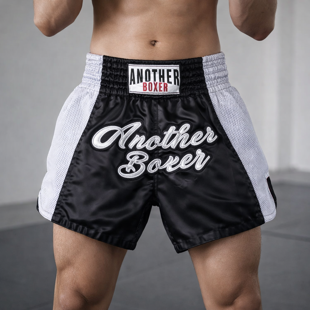 Muay Thai Shorts | Unisex, Embroidered, Durable | Kickboxing Training