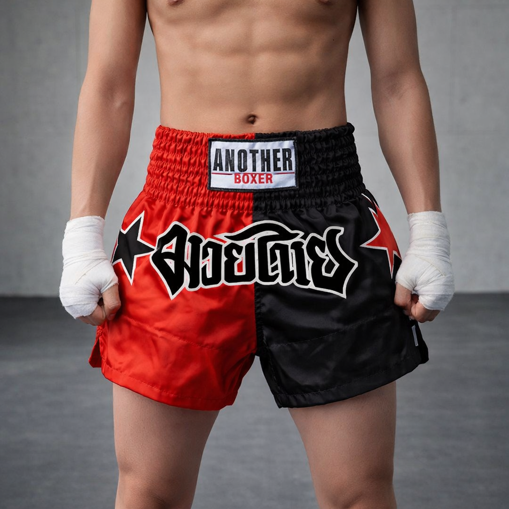 Muay Thai Training Shorts | Unisex, Durable, Embroidered | Kickboxing