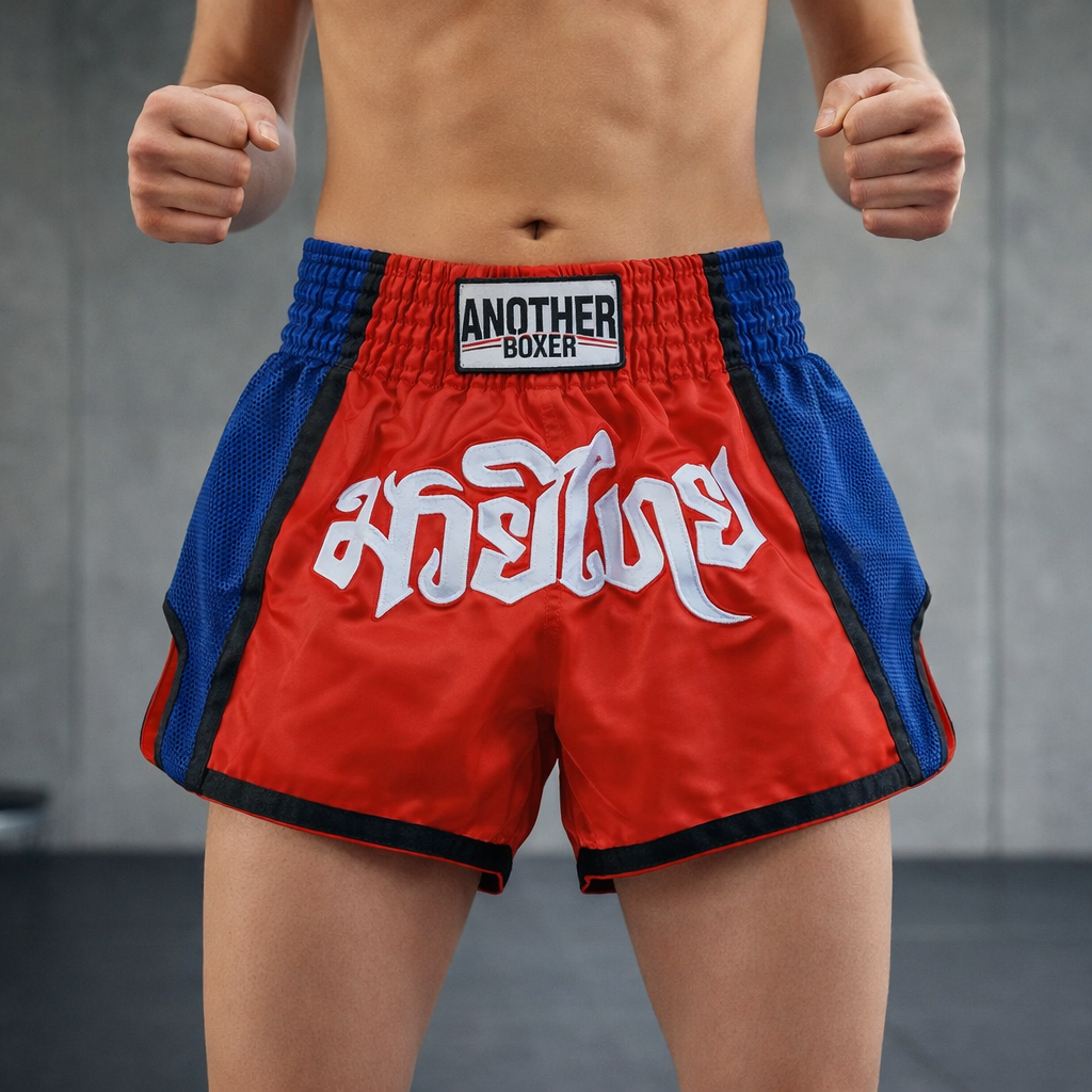 Muay Thai Training Shorts | Unisex, Durable, Embroidered | Kickboxing