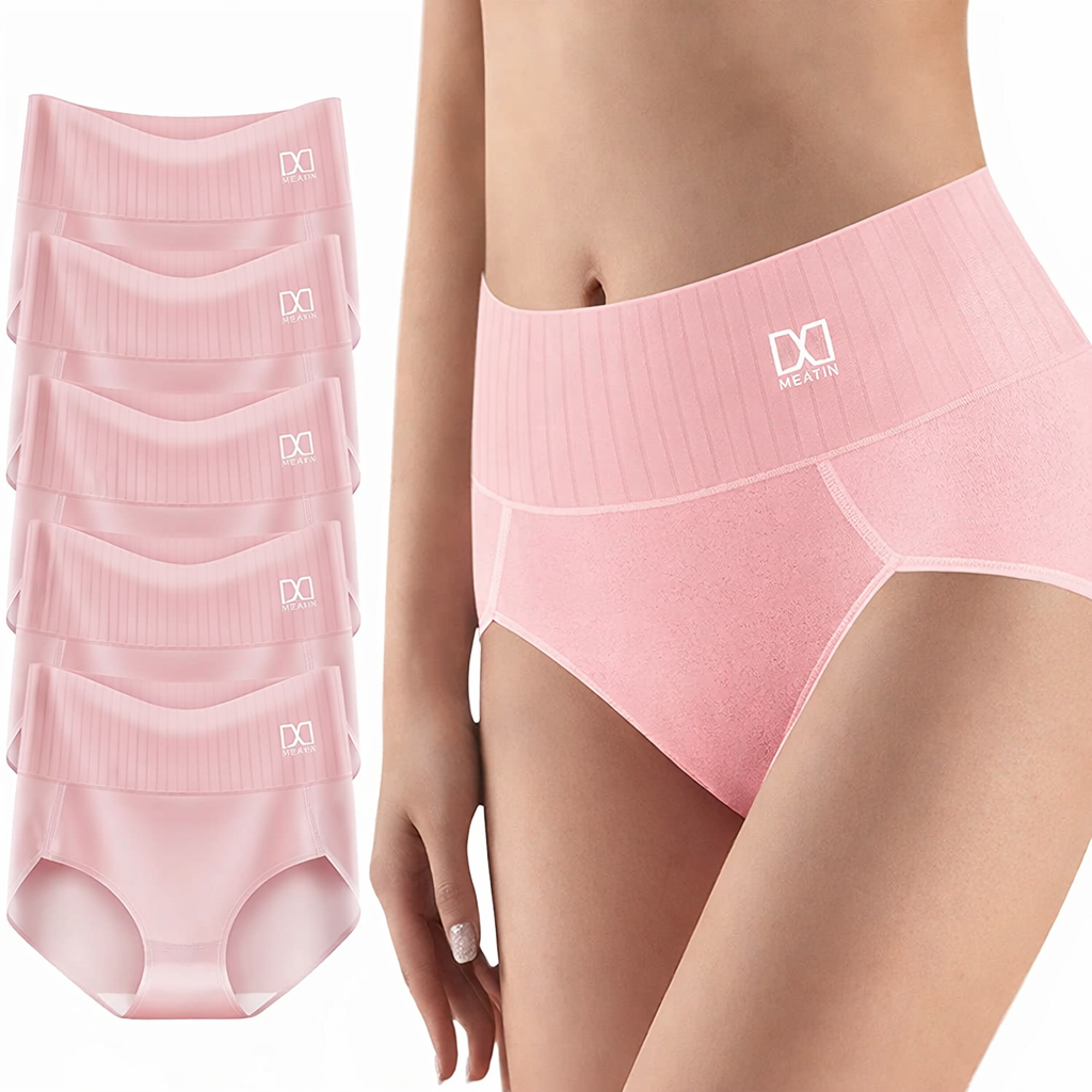 Women's Cotton Briefs 6 Pack | High Waisted, Soft | Daily Comfort