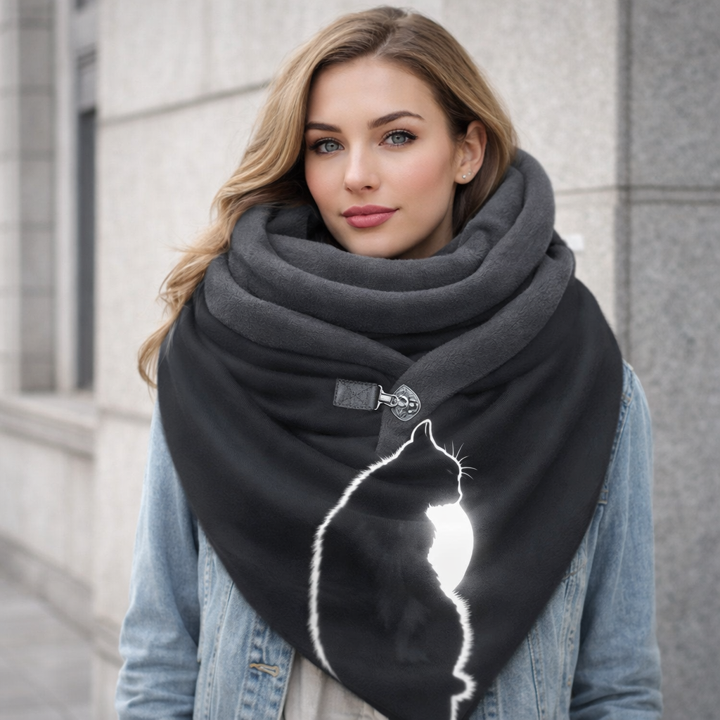 Women's Wrap Scarf | Cozy, Soft, Warm | Winter Style