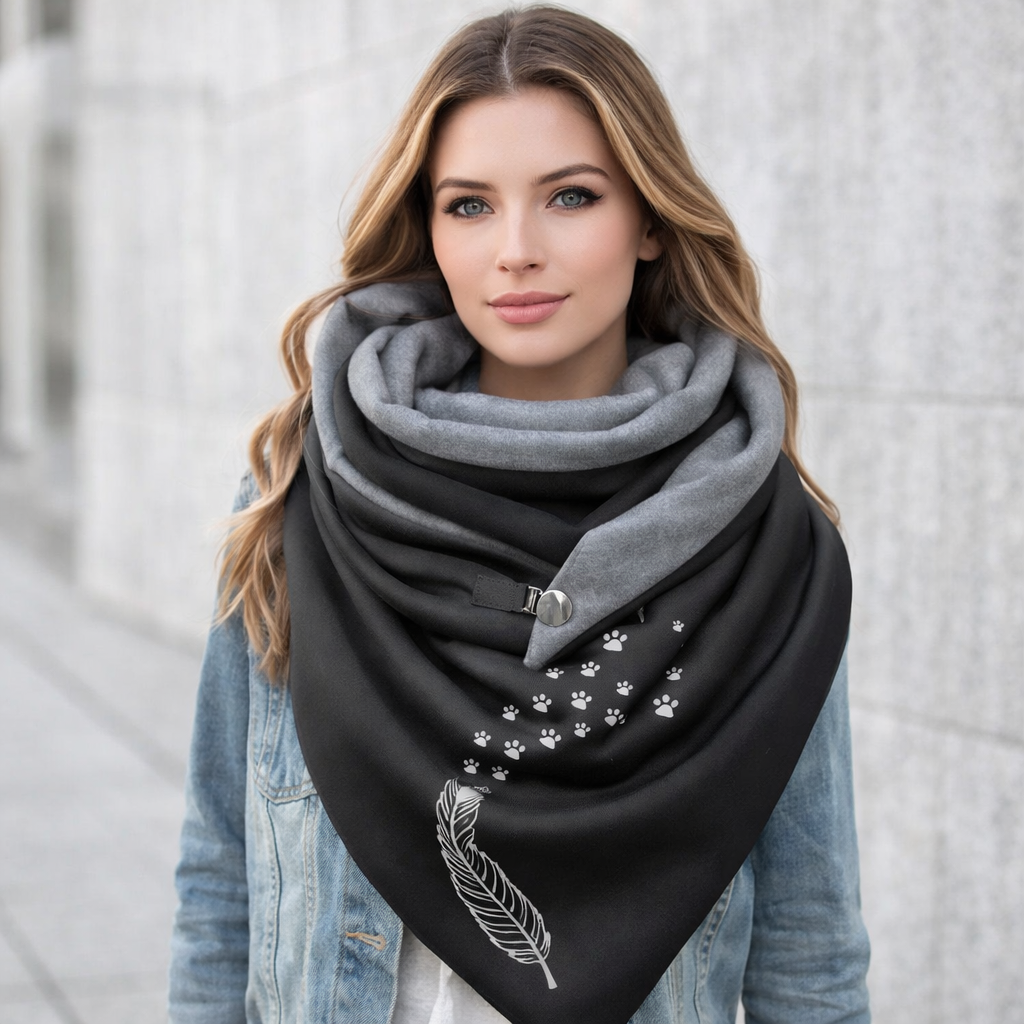 Women's Wrap Scarf | Cozy, Soft, Warm | Winter Style